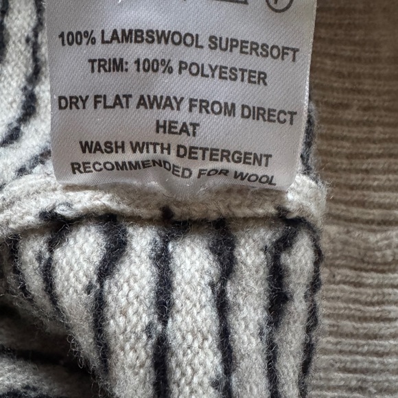 Barbour Scotland Fair Isle Wool Sweater Cardigan Mens Size XL Vintage - Picture 9 of 11